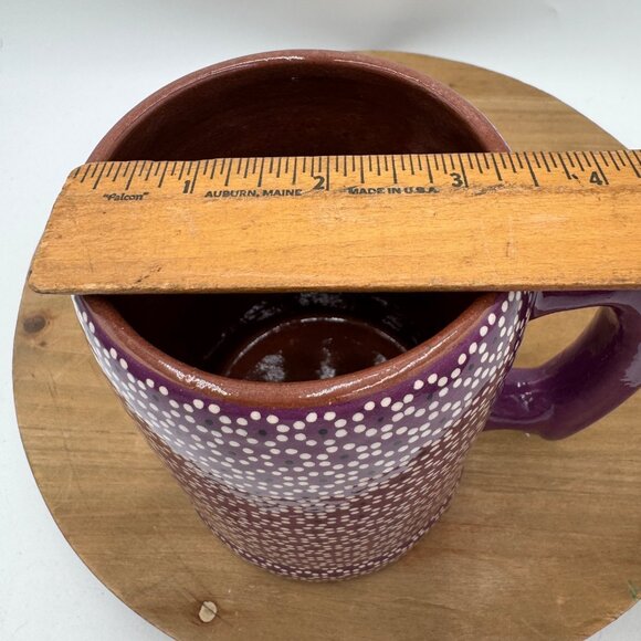 Sin Plomo Mexico Pottery Oversized Mug Beer Stein Decorative Piece Pitcher NICE - Picture 9 of 9